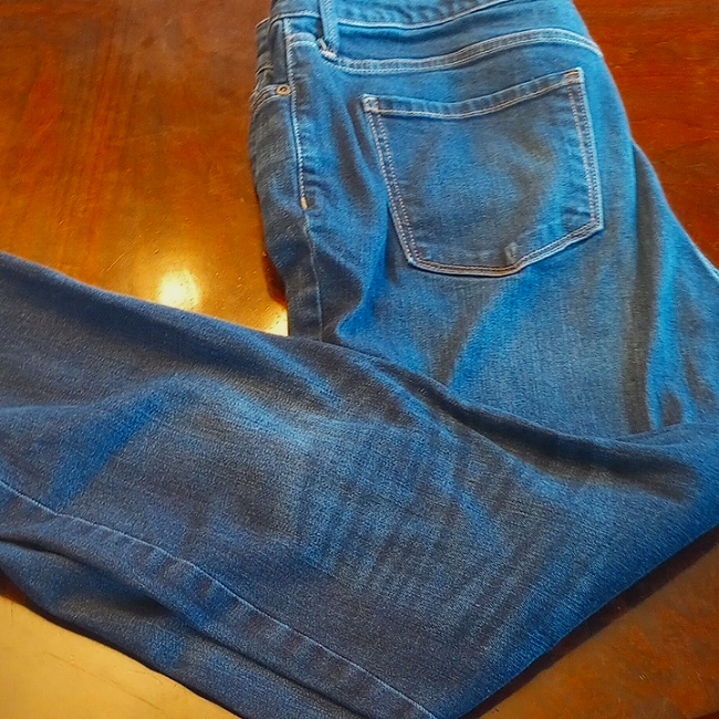 Skinny Leg Jeans Size 14 By St John's Bay